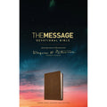 The Message Devotional Bible Brown (Imitation Leather)