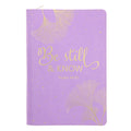Be Still and Know Orchid Faux Leather Journal with Zipped Closure