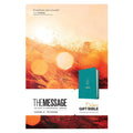 The Message Deluxe Gift Bible, Hosanna Teal (Imitation Leather)