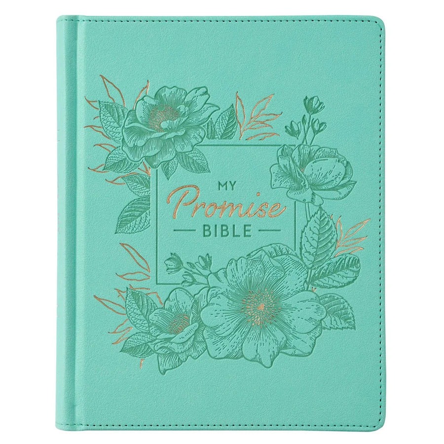 KJV My Promise Bible, Faux Leather Hardcover, Teal