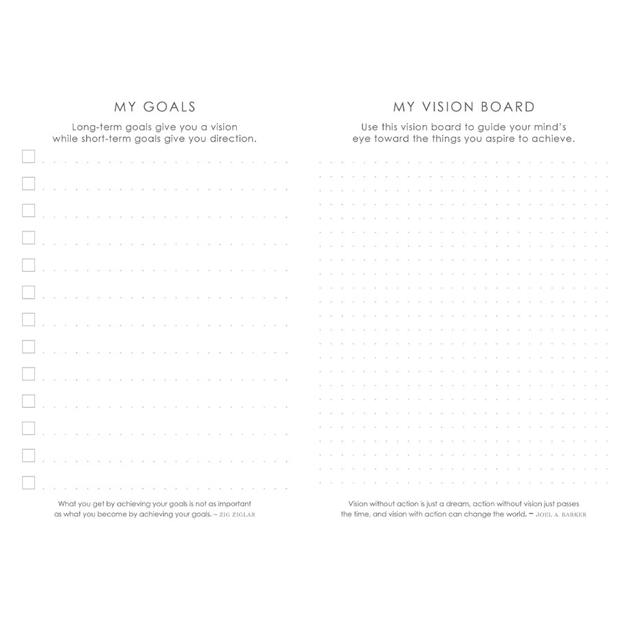 Baxter Undated Planner Purple (Durable Synthetic Fibre Flexcover)