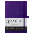 Baxter Undated Planner Purple (Durable Synthetic Fibre Flexcover)