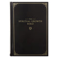NLT The Spiritual Growth Bible Black Hardcover
