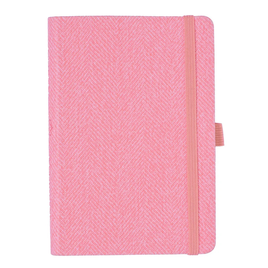 Baxter Undated Planner Pocket Edition Pink (Durable Synthetic Fibre Flexcover)