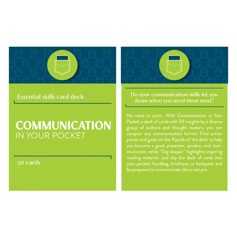 Essential Skills Card Deck: Communication in Your Pocket (Boxed Cards)
