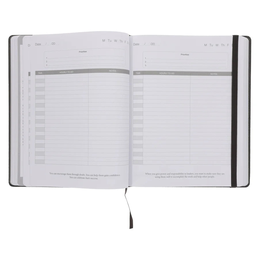 John C. Maxwell Undated Planner (Imitation Leather)