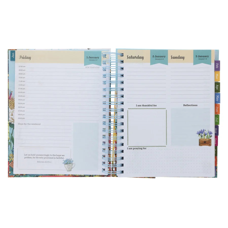2027 Daily Planner - Season of Hope - Wirebound