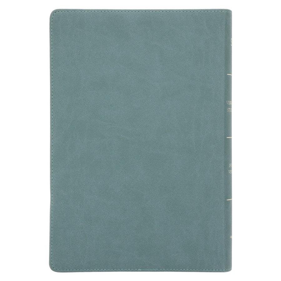 Afrikaans 1933/1953 Vertaling Blougroen Kunsleer Verklarende Studiebybel