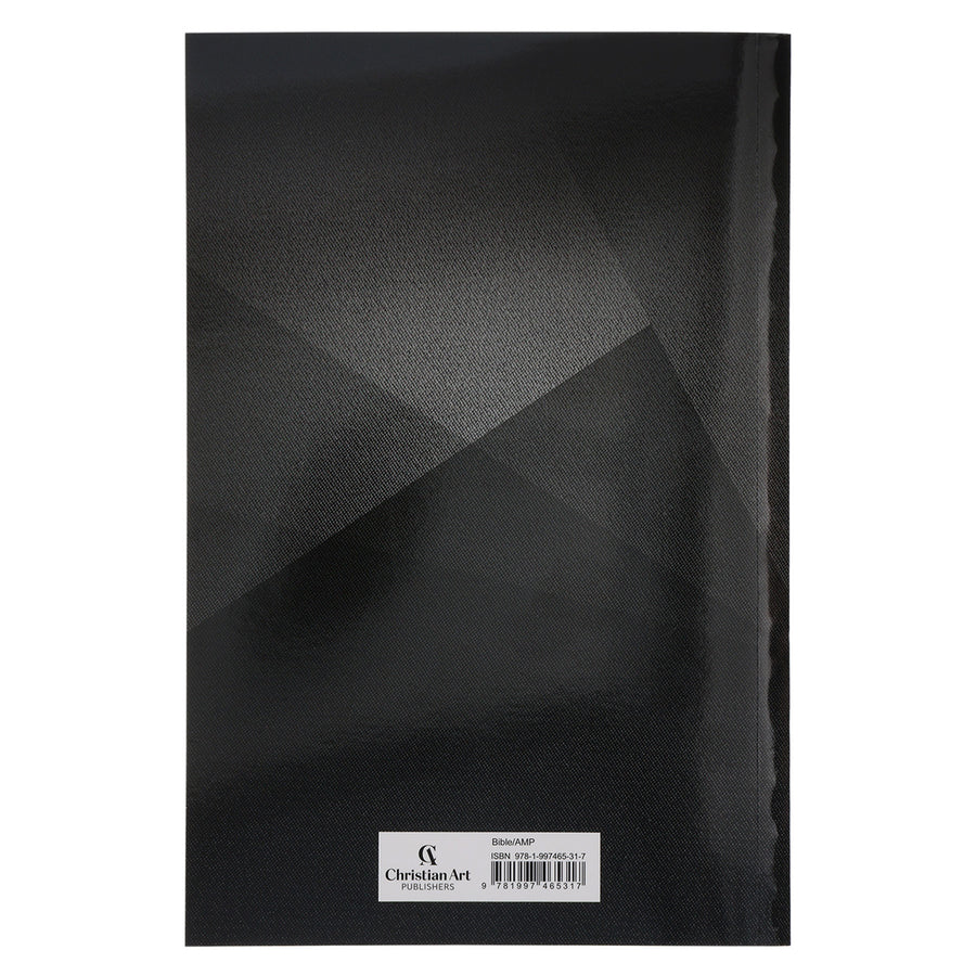 Amplified Black Paperback Economy Edition Bible