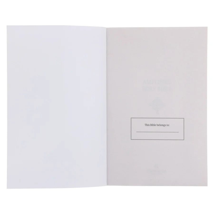Amplified Wildflowers Paperback Economy Edition Bible