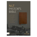 NLT Brown Imitation Leather Filament Pastor's Bible Red Letter Large Print
