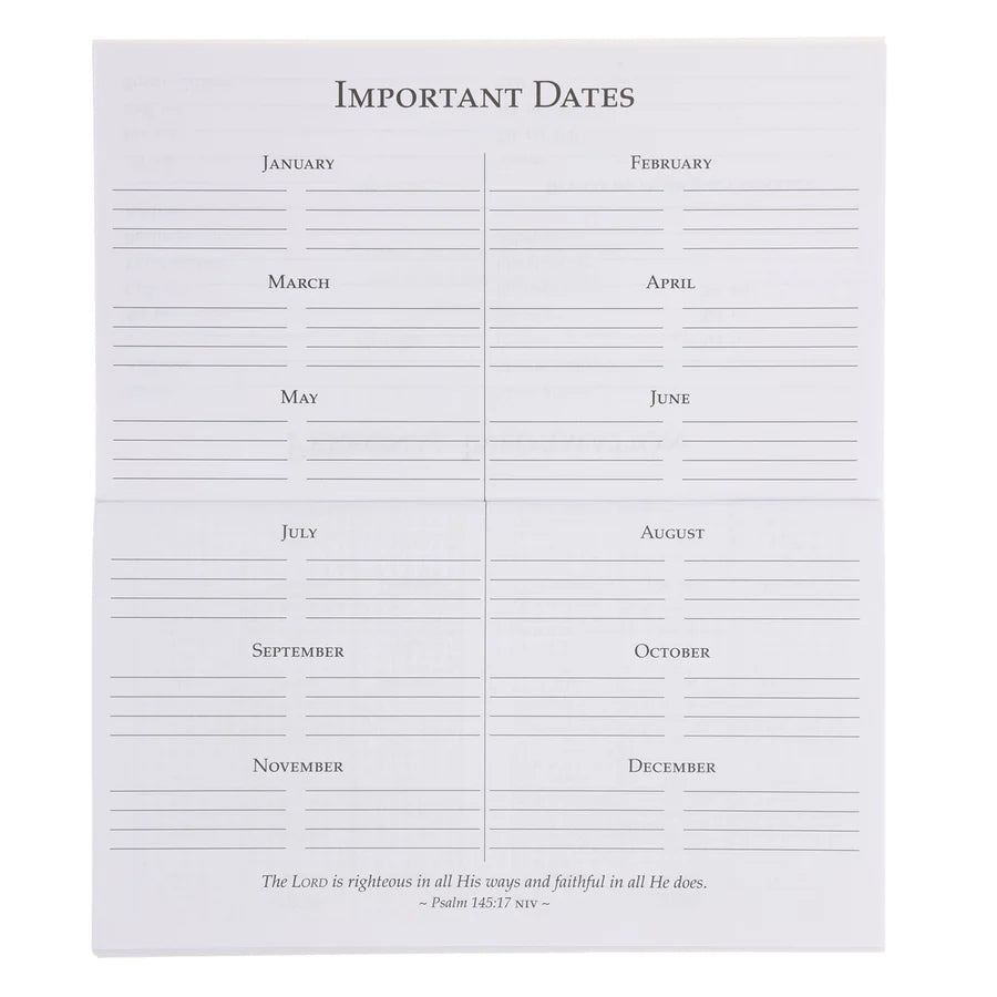 2027 Diary - Daily Planner - Walk by Faith