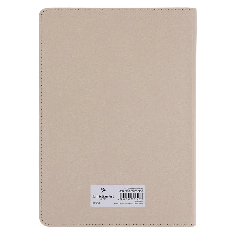 Be Still and Know That I Am God Faux Leather Journal