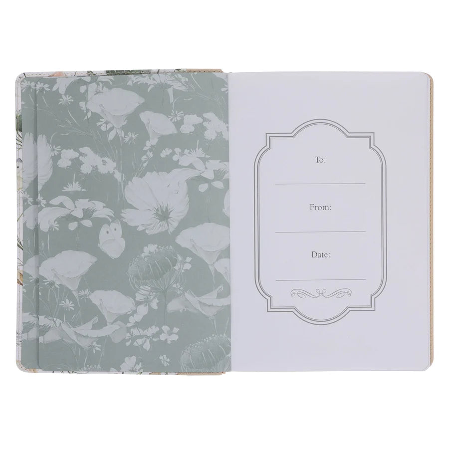 Be Still and Know That I Am God Faux Leather Journal