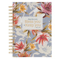 Bless You and Keep You Hardcover Wirebound Journal