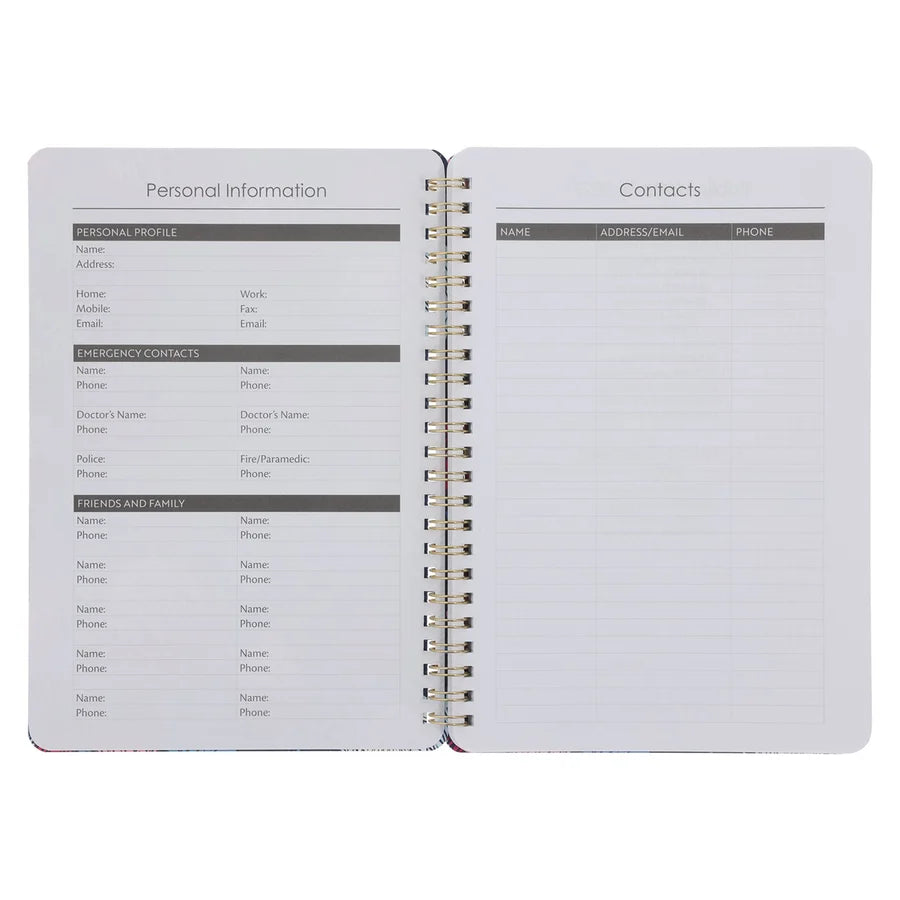2027 Diary - Daily Planner - His Mercies Are New Every Morning - Wirebound