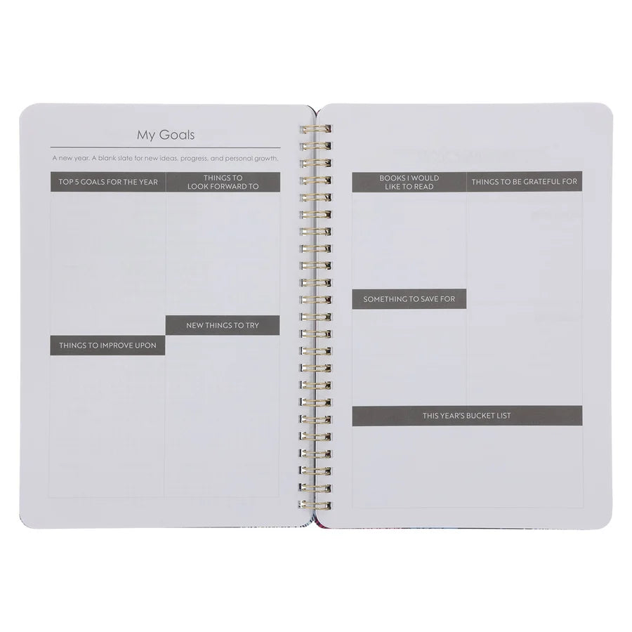 2027 Diary - Daily Planner - His Mercies Are New Every Morning - Wirebound