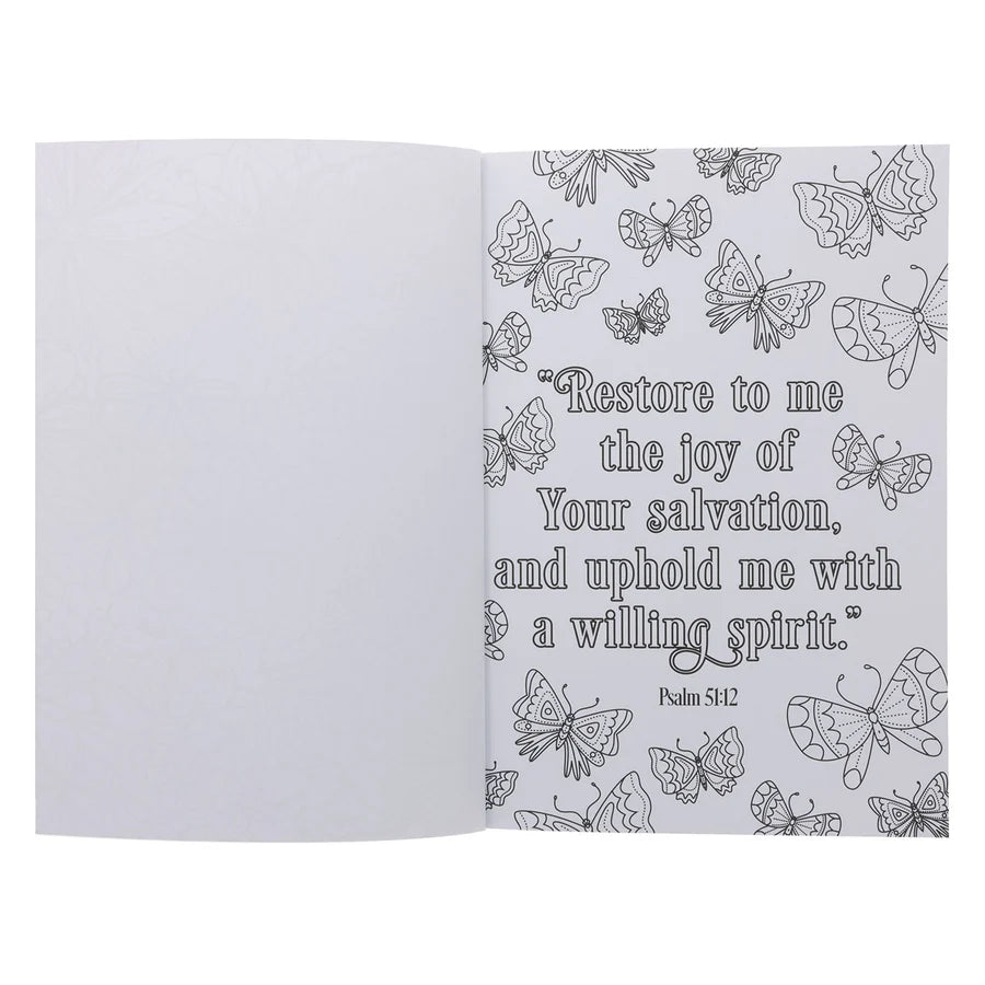 She Rejoices in Color Coloring Book (Paperback)