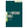 The Message Green Paperback Outreach Bible