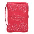 Act Justly, Love Mercy, Walk Humbly Polyester Bible Bag