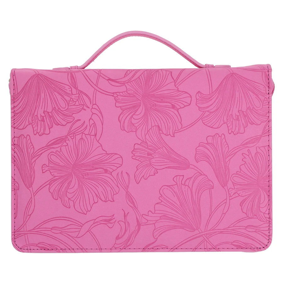 Strength and Dignity Faux Leather Bible Bag