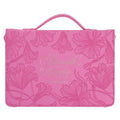 Strength and Dignity Faux Leather Bible Bag
