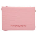 Strength and Dignity Faux Leather Bible Bag
