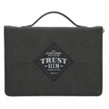 Commit Everything You Do to the Lord, Trust Him Faux Leather Bible Bag